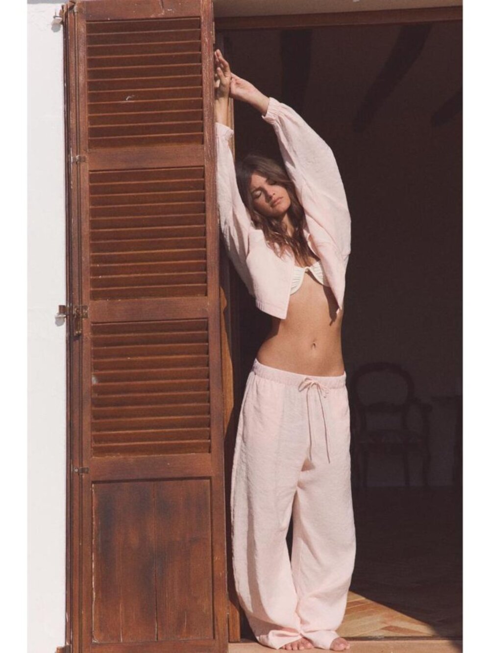 ZARA FLOWING TROUSERS - Picture 2 of 8